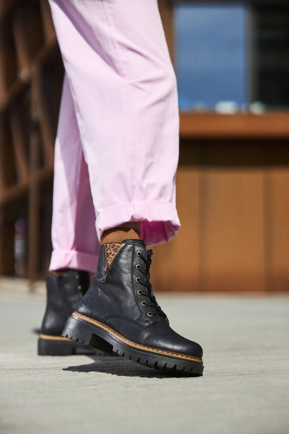 DAMES Rieker Veterschoenen Dames