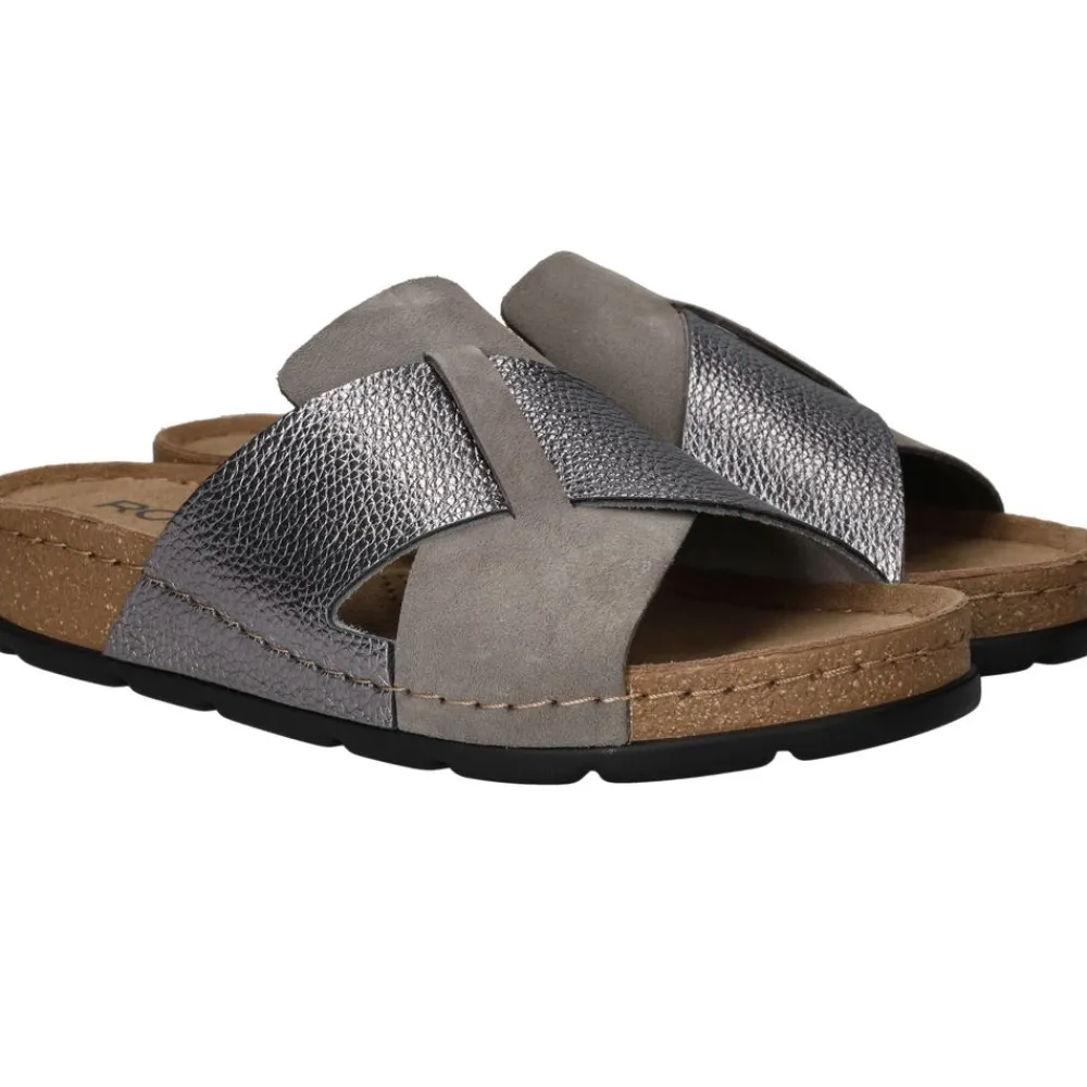 DAMES Rohde Slippers Grijs Dames
