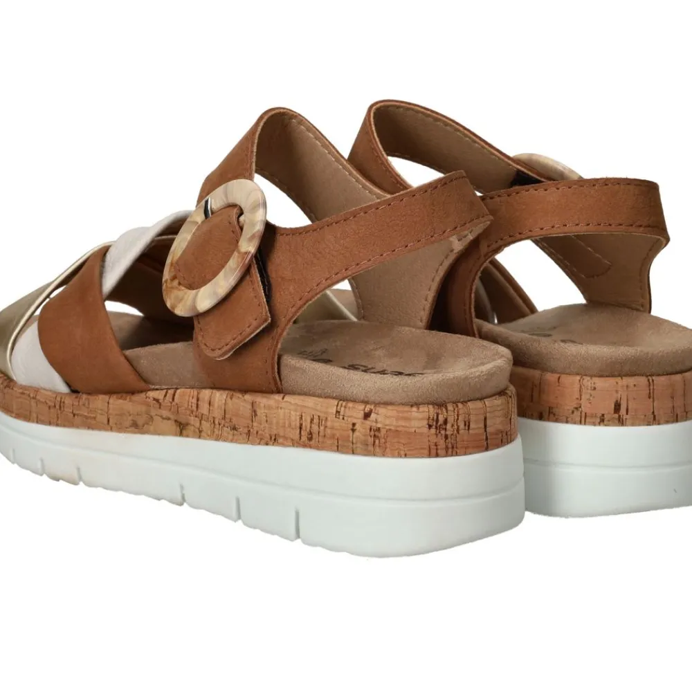 DAMES Sens Sandalen Bruin Dames