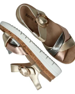DAMES Sens Sandalen Goud Dames
