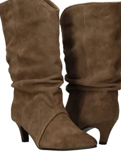 DAMES Shoecolate Laarzen Taupe Dames