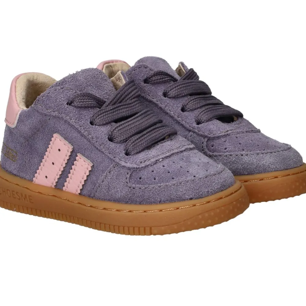 Shoesme Veterschoenen Paars Meisjes