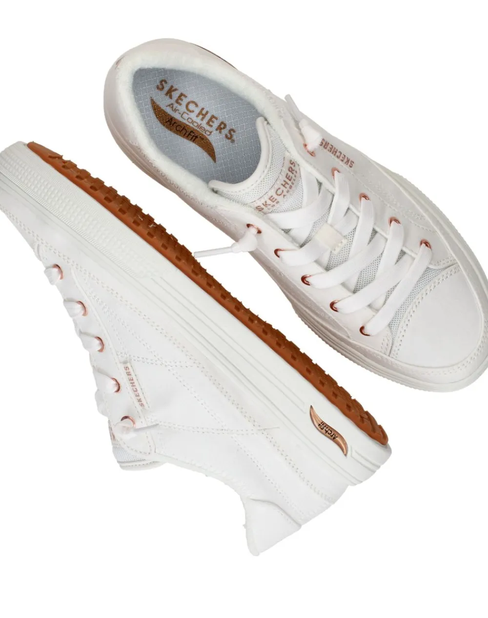 DAMES Skechers Arch Fit Arcade Meet Ya There Sneakers Dames