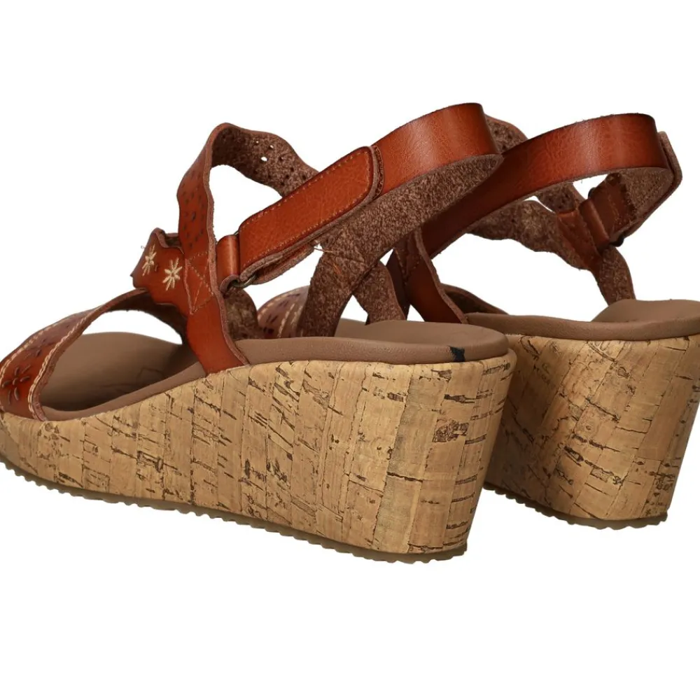 DAMES Skechers Cherished Aura Sleehakken Cognac Dames