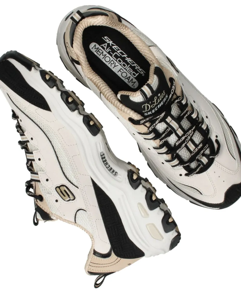 DAMES Skechers D Lites Retro Rewind Sneakers Dames