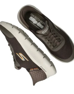 Heren Skechers Hands Free Slip-ins Go Walk Flex Instappers Heren