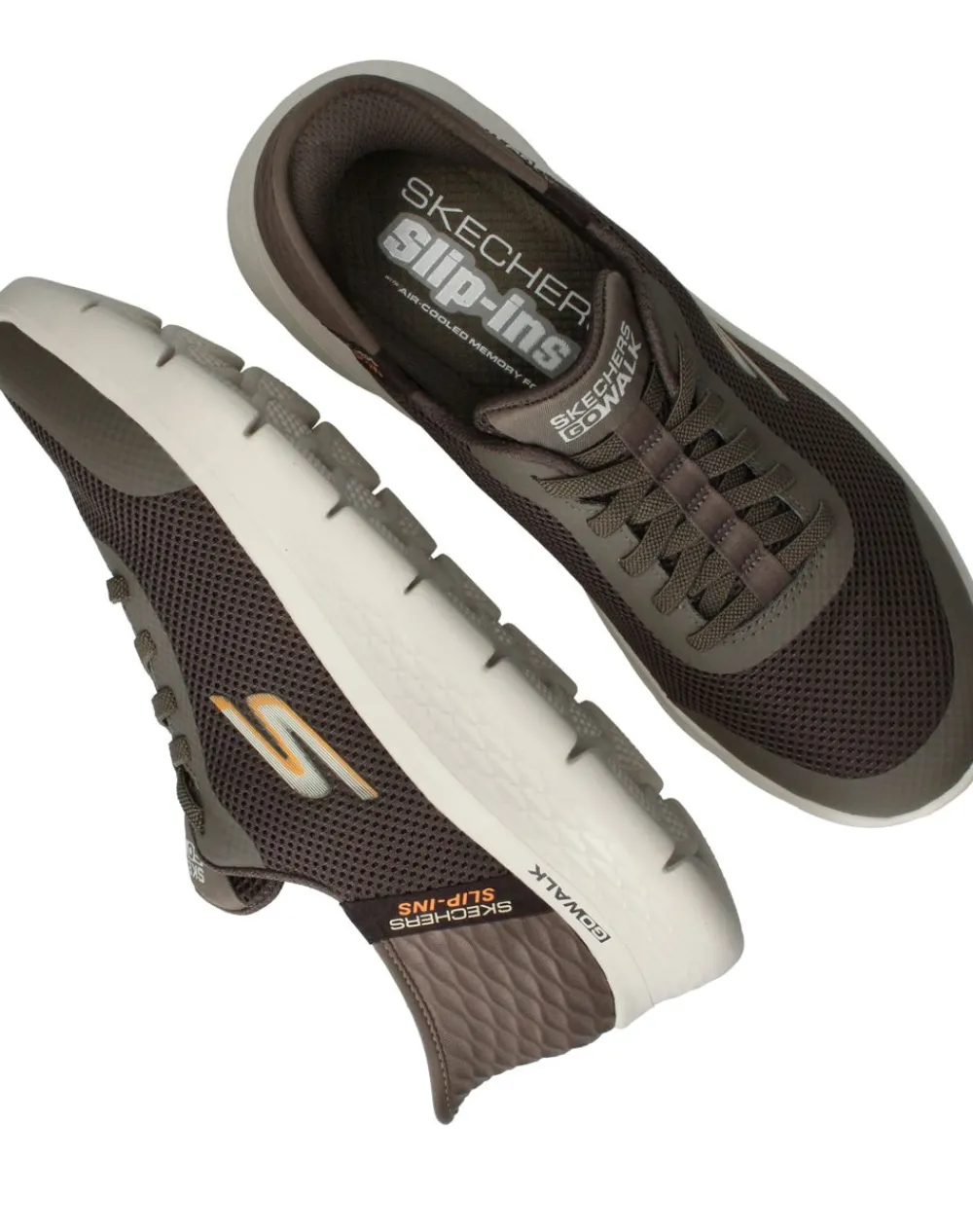 Heren Skechers Hands Free Slip-ins Go Walk Flex Instappers Heren