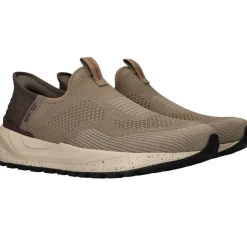 Heren Skechers Hands Free Slip-Ins RF Bogdin Arlett Instappers Taupe Heren