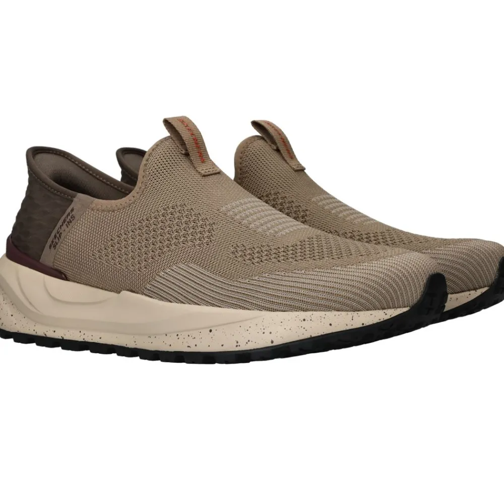 Heren Skechers Hands Free Slip-Ins RF Bogdin Arlett Instappers Taupe Heren