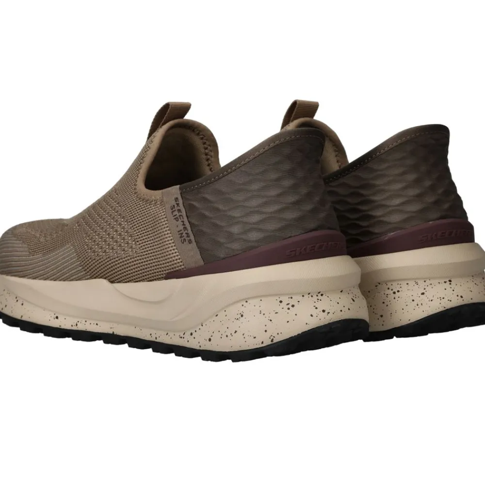 Heren Skechers Hands Free Slip-Ins RF Bogdin Arlett Instappers Taupe Heren