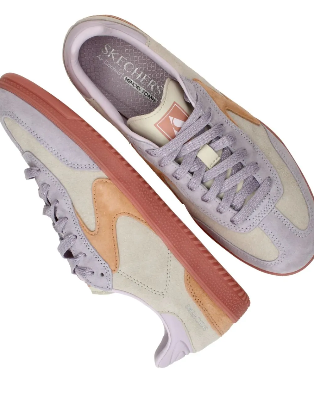 DAMES Skechers Hotshot For The Win Sneakers Paars Dames