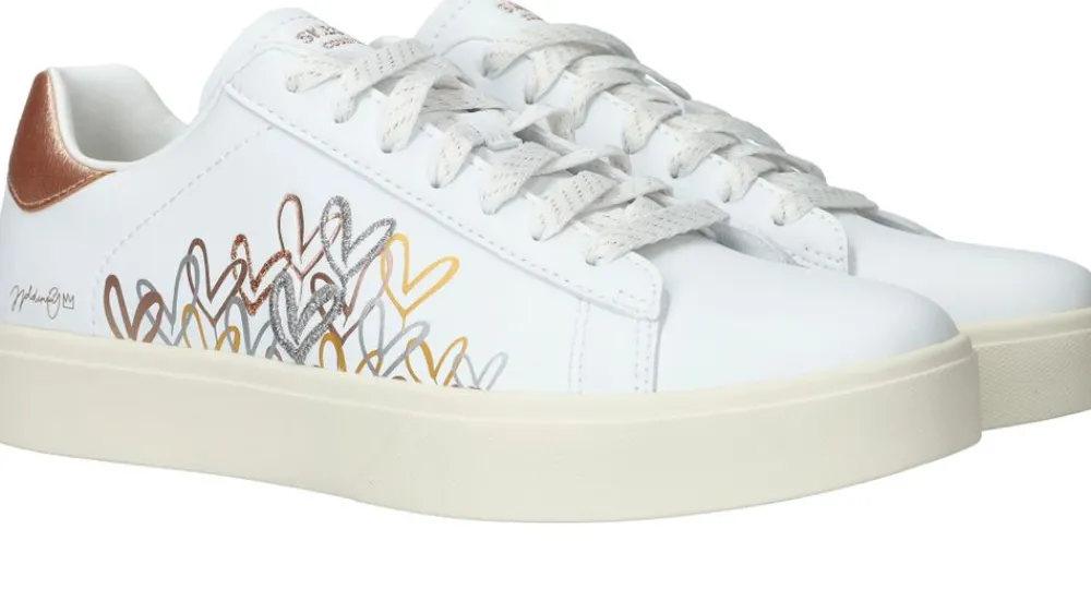 DAMES Skechers JGoldcrown Eden LX Gleaming Hearts Sneakers Dames