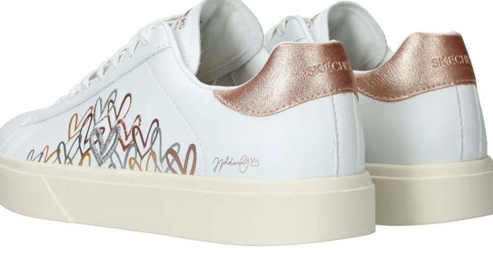 DAMES Skechers JGoldcrown Eden LX Gleaming Hearts Sneakers Dames