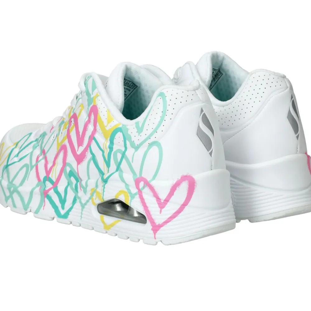 DAMES Skechers JGoldcrown Uno Changed Love Sneakers Multi Dames
