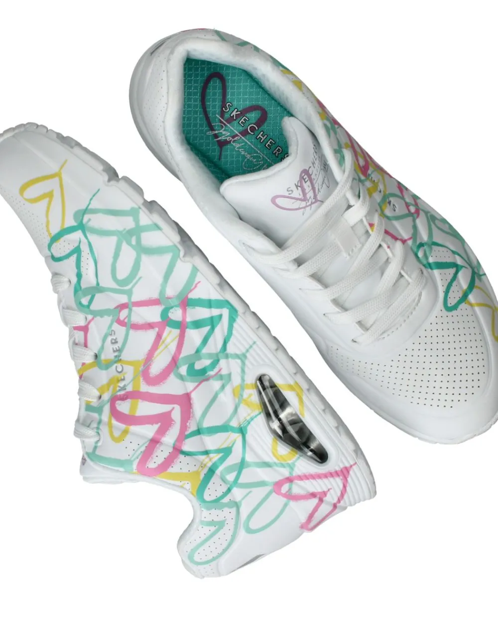 DAMES Skechers JGoldcrown Uno Changed Love Sneakers Multi Dames