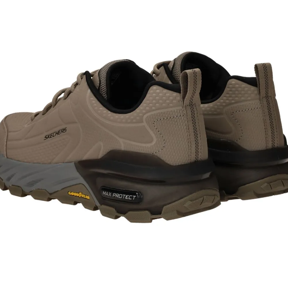 Heren Skechers Max Protect Irongaurd Sneakers Taupe Heren