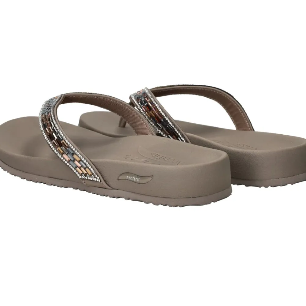DAMES Skechers Meditation Glam Gal Slippers Dames