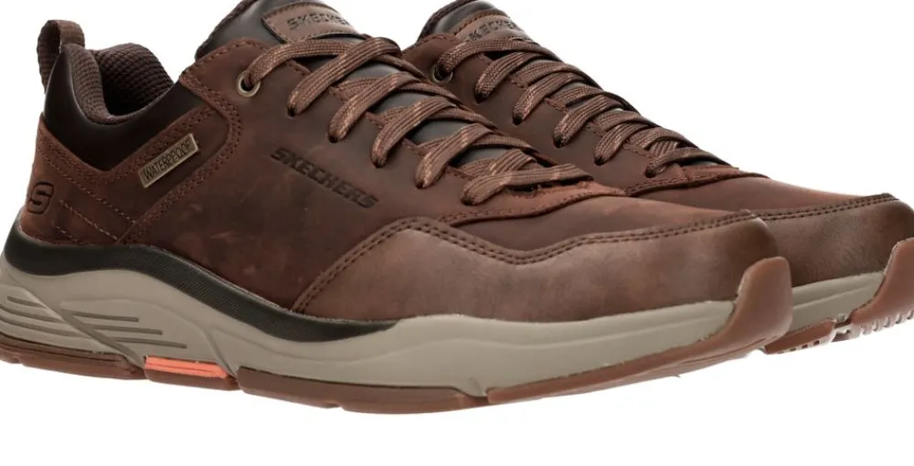 Heren Skechers Relaxed Fit Benago Hombre Waterproof Sneakers Heren