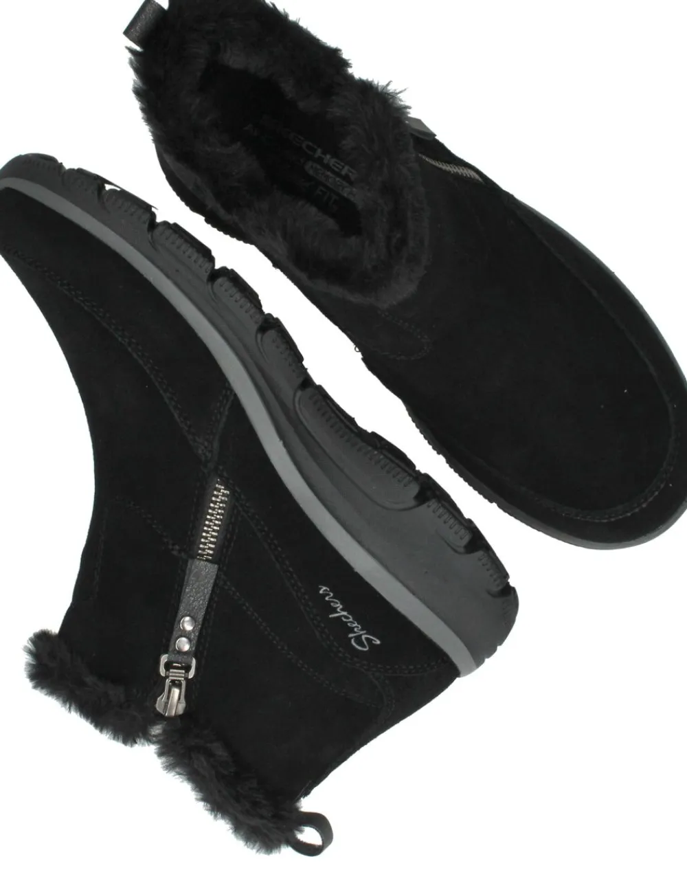 DAMES Skechers Relaxed Fit Easy Going Cool Zip! Boots Dames