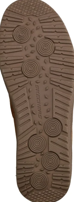 Heren Skechers Relaxed Fit Melson Willmore Pantoffels Cognac Heren