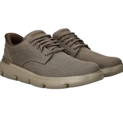 Heren Skechers Slip-Ins Garza Clive Instappers Taupe Heren