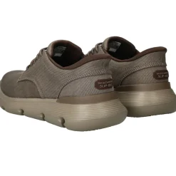 Heren Skechers Slip-Ins Garza Clive Instappers Taupe Heren