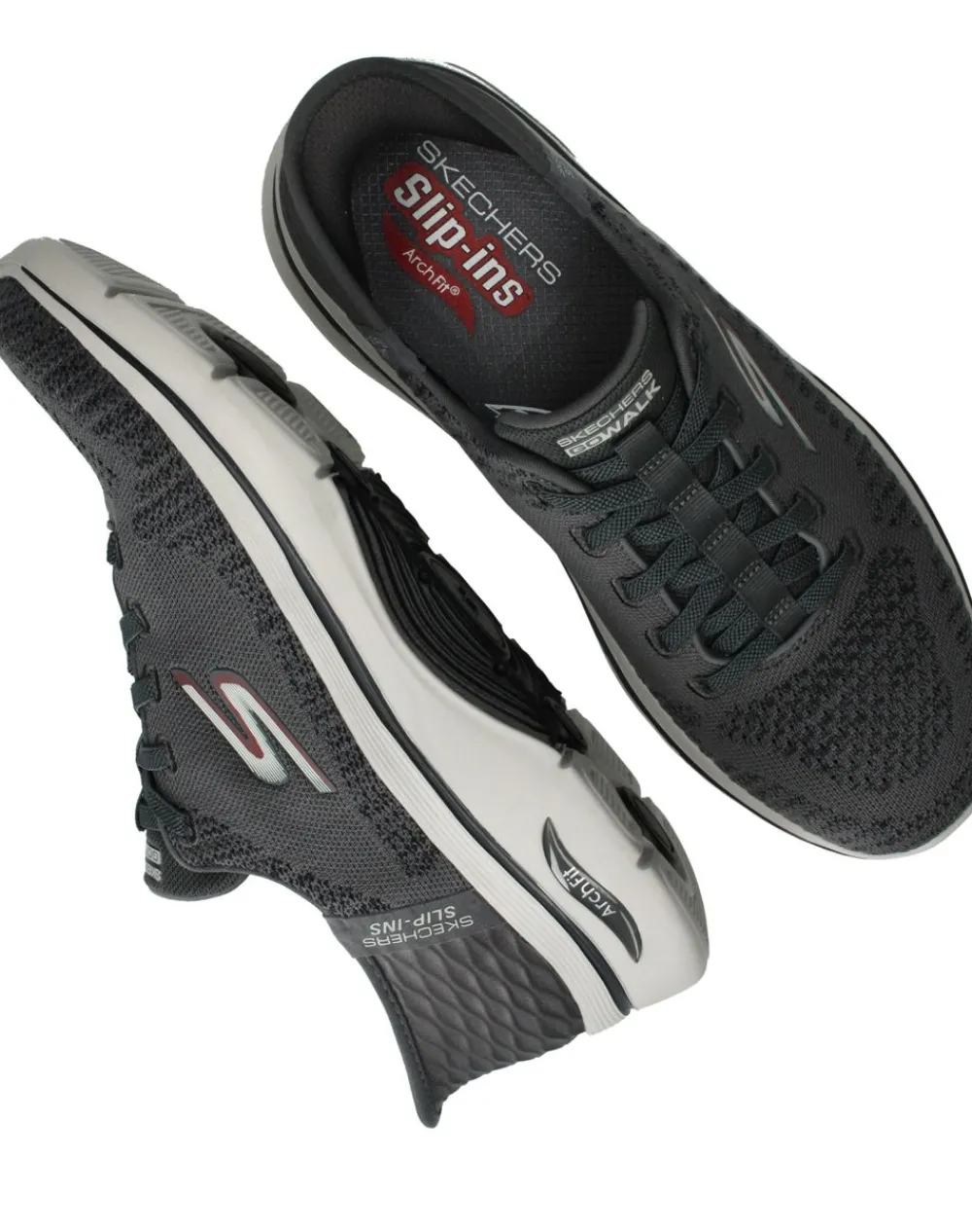 Heren Skechers Slip-Ins Go Walk Arch Fit Instappers Heren