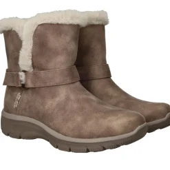 DAMES Skechers Slip-Ins Relaxed Fit Vegan Boots Beige Dames