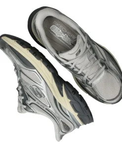 DAMES Skechers Stamina Sport Slip-Ins Sneakers Zilver Dames