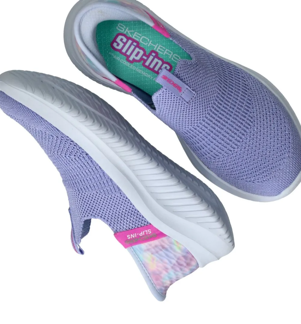 Skechers Ultra Flex 3.0 Colory Wild Slip-Ins Sneakers Meisjes