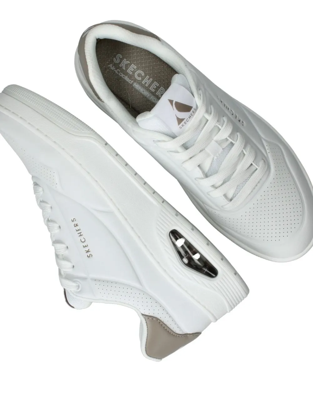 DAMES Skechers Uno Court Fast Break Sneakers Dames