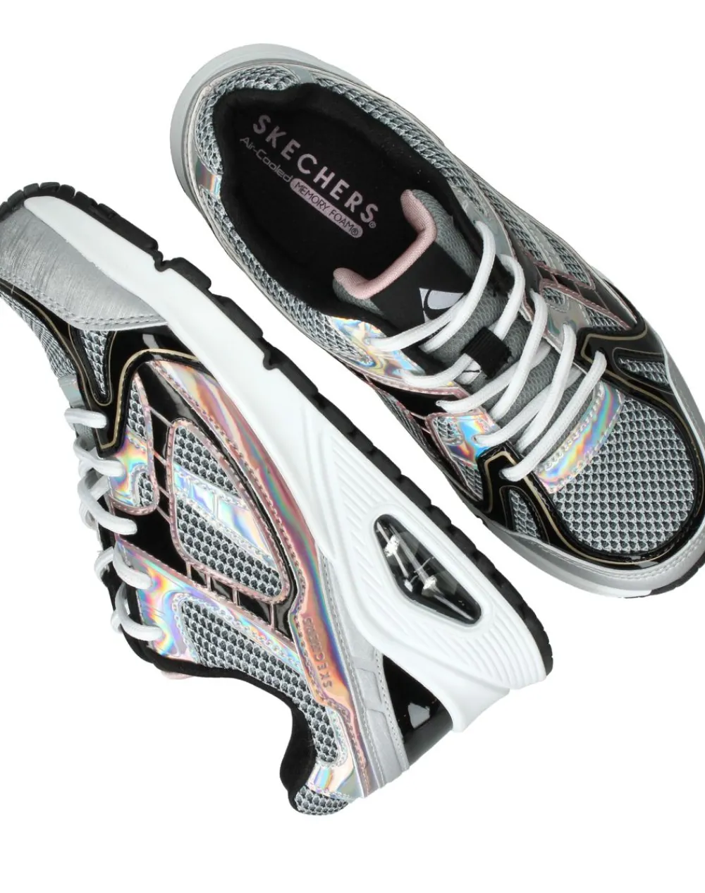 Skechers Uno Gen1 Platinum Flash Sneakers Meisjes