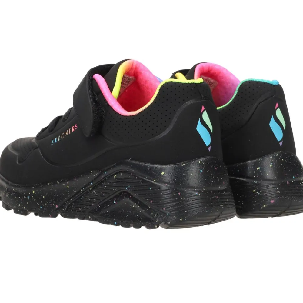 Skechers Uno Lite Rainbow Specks Sneakers Meisjes