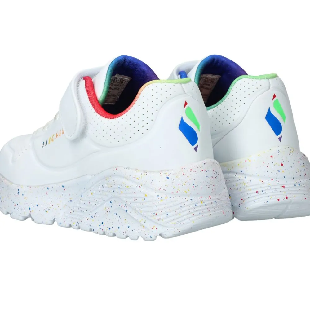 Skechers Uno Lite Rainbow Specks Sneakers Meisjes