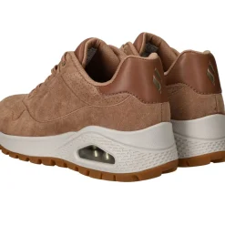DAMES Skechers Uno Rugged Chillproof Sneakers Bruin Dames