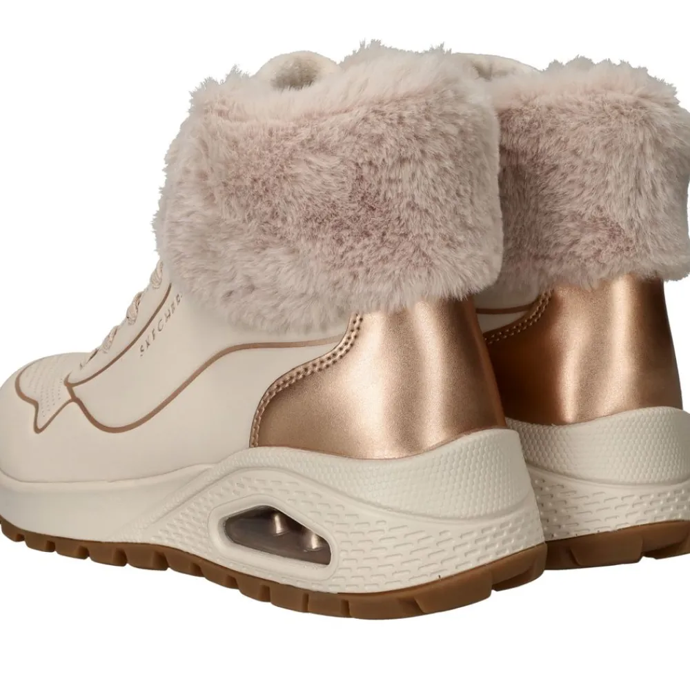 DAMES Skechers Uno Rugged Fall Shimmer Sneakers Dames