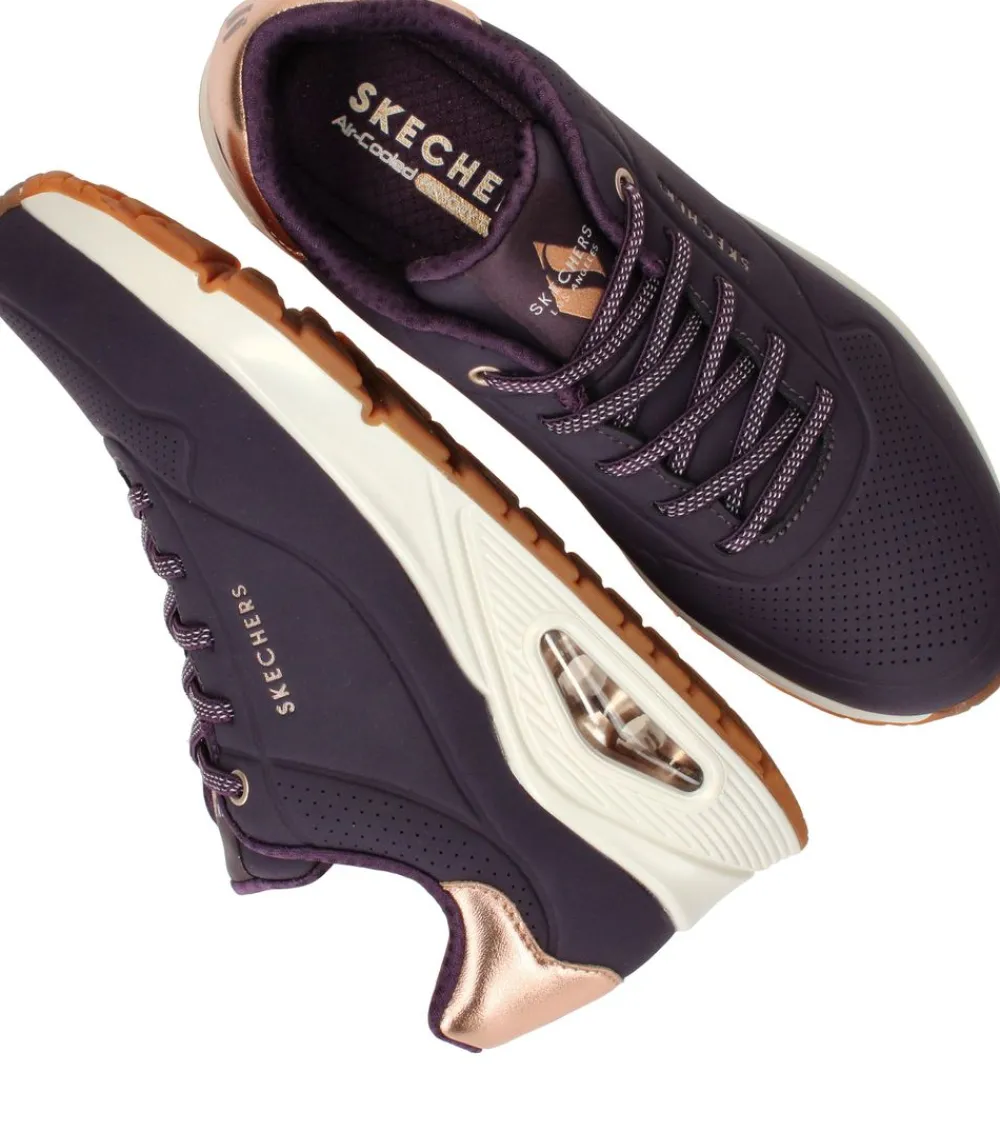 DAMES Skechers Uno Shimmer Away Sneakers Dames