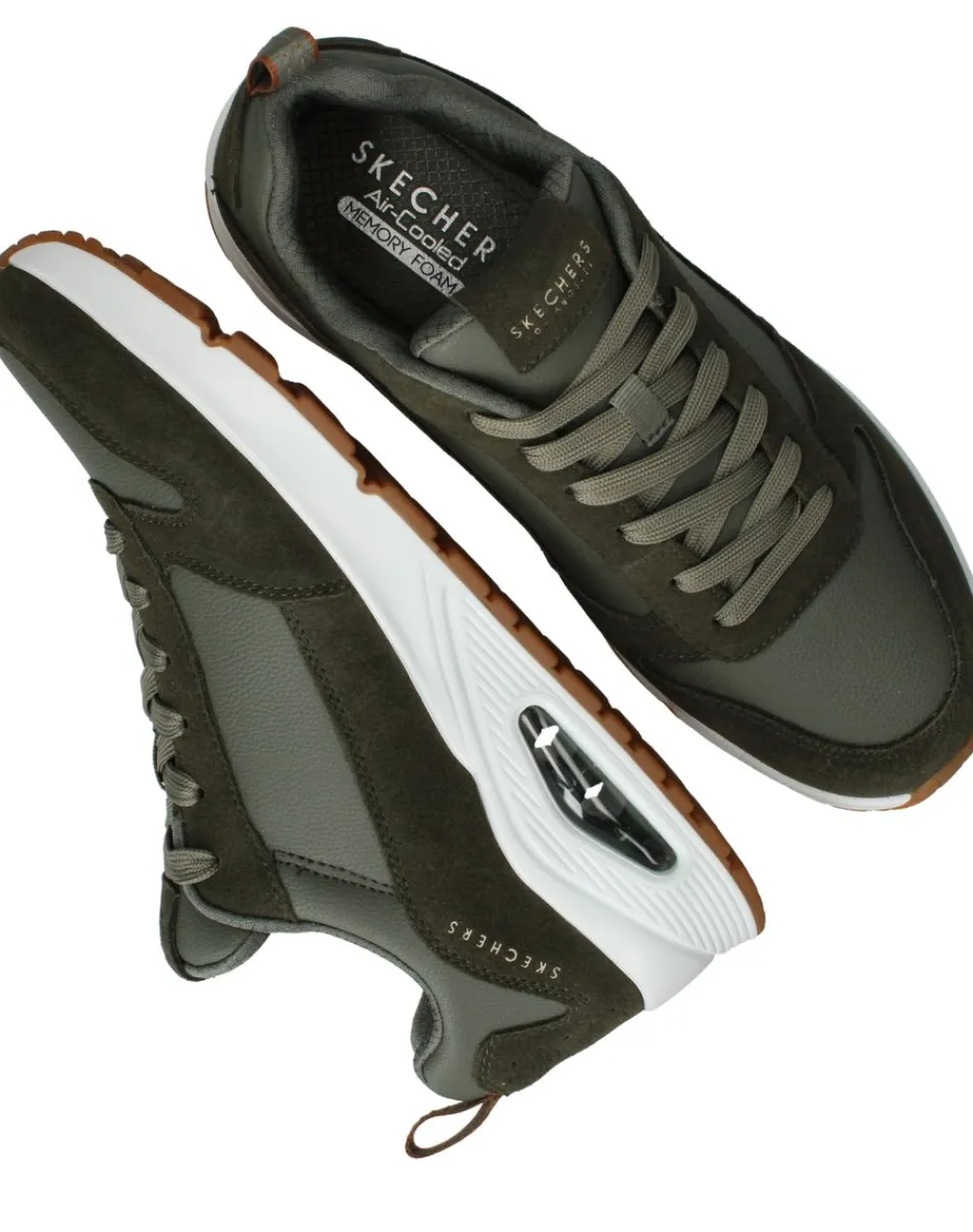 Heren Skechers Uno Stacre Sneakers Heren