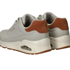 Heren Skechers Uno Stand On Air Sneakers Beige Heren