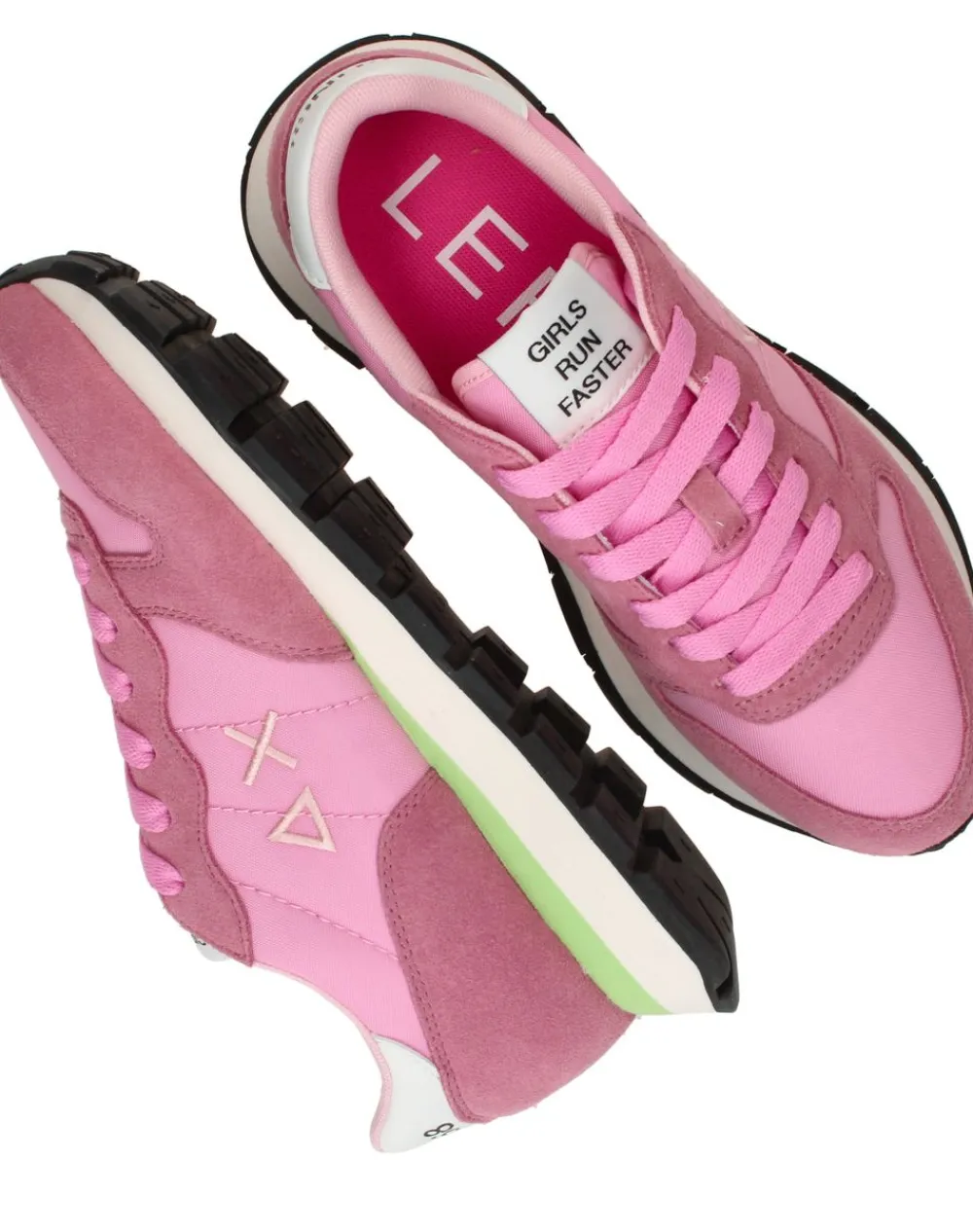 DAMES SUN68 Sun 68 Ally Solid Nylon Sneakers Dames