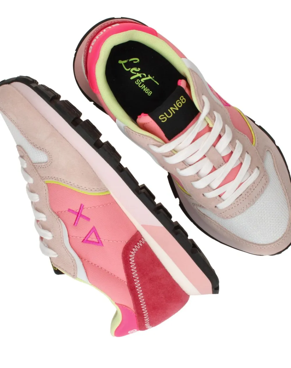 DAMES SUN68 Ally Color Explosion Sneakers Dames