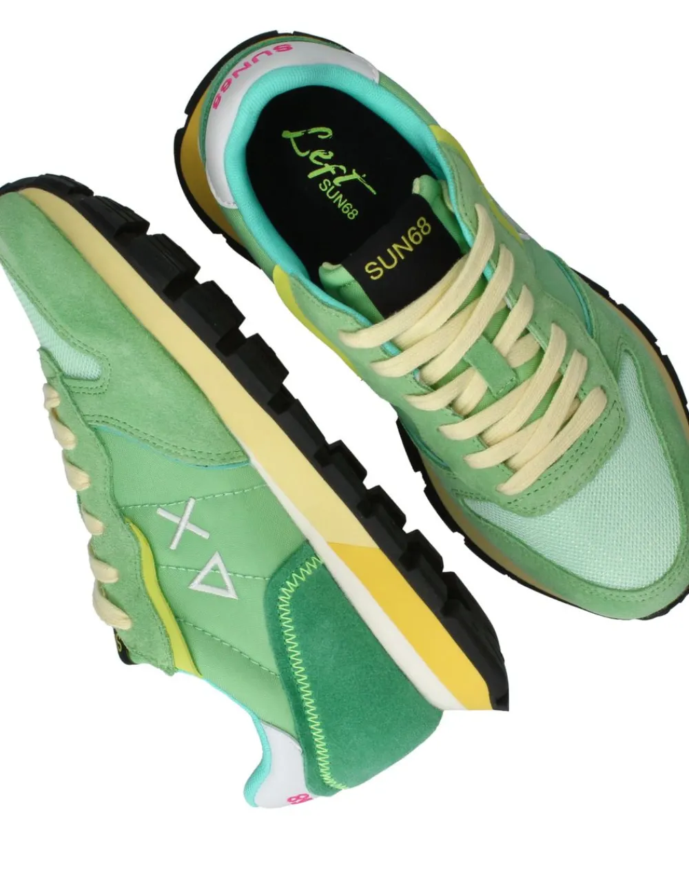 DAMES SUN68 Ally Color Explosion Sneakers Dames