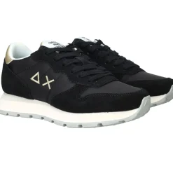 DAMES SUN68 Ally Gold Silver Sneakers Zilver Dames