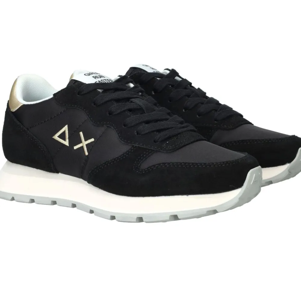 DAMES SUN68 Ally Gold Silver Sneakers Zilver Dames