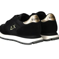 DAMES SUN68 Ally Gold Silver Sneakers Dames