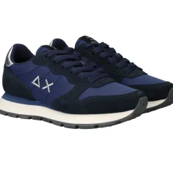 DAMES SUN68 Ally Gold Silver Sneakers Dames