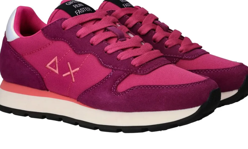 DAMES SUN68 Ally Solid Nylon Sneakers Dames