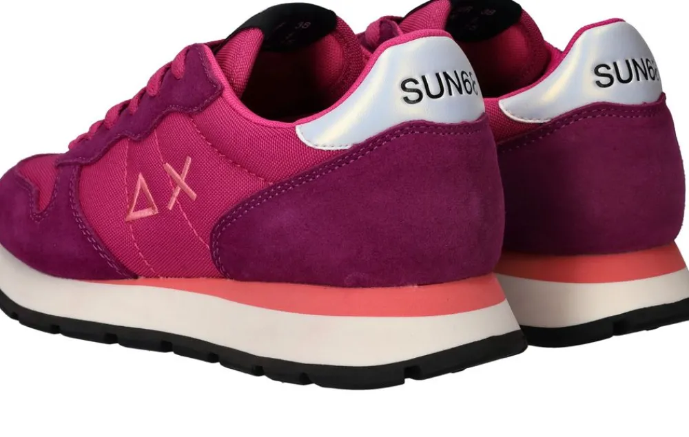 DAMES SUN68 Ally Solid Nylon Sneakers Dames