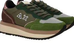 DAMES SUN68 Big Ally Solid Sneakers Groen Dames