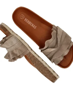 DAMES Verbenas Rocio Serraje Slippers Beige Dames